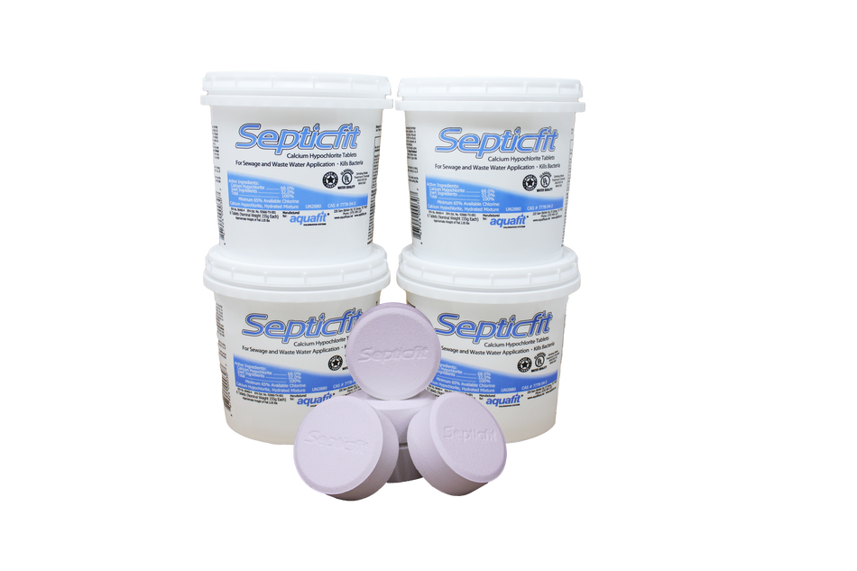 Septicfit Septic Chlorine Tablet - 4 Pail Value Pack