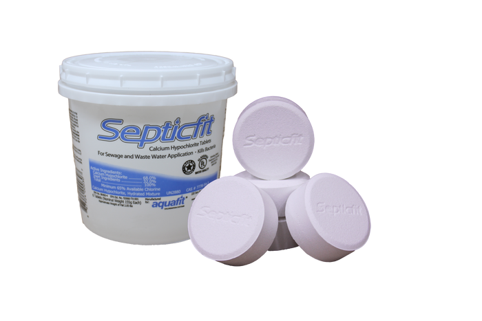 Septicfit® Septic Chlorine Tablets – 6-Tablet Pail – 2.2 LB